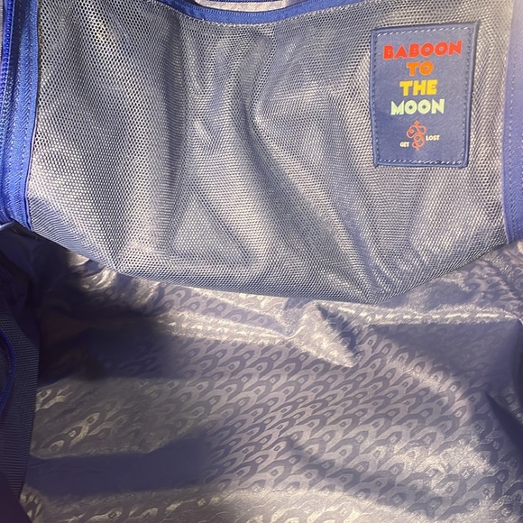 Baboon To The Moon blue Go Bag - Picture 4 of 8
